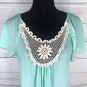 Mint Green Rue21 Blouse Size S